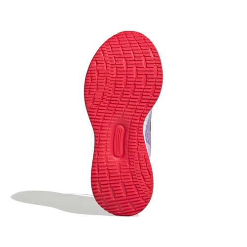 Detalle de adidas Runfalcon 5 Kids Shoes (Powder Plum/Aurora Plum/Lucid Red) – 12.5 UK