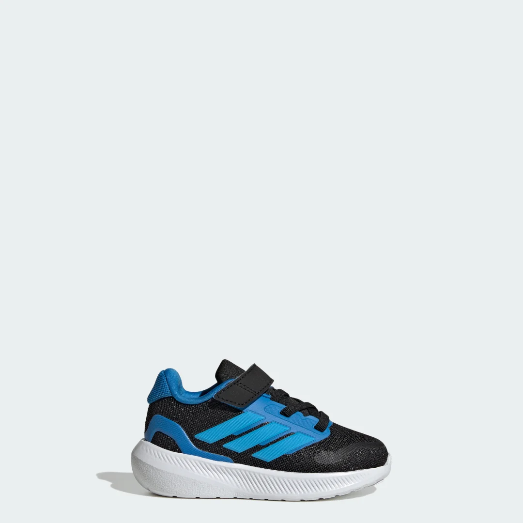 Detalle de Adidas Runfalcon 5 Kids – zapatilla negra para peques activos