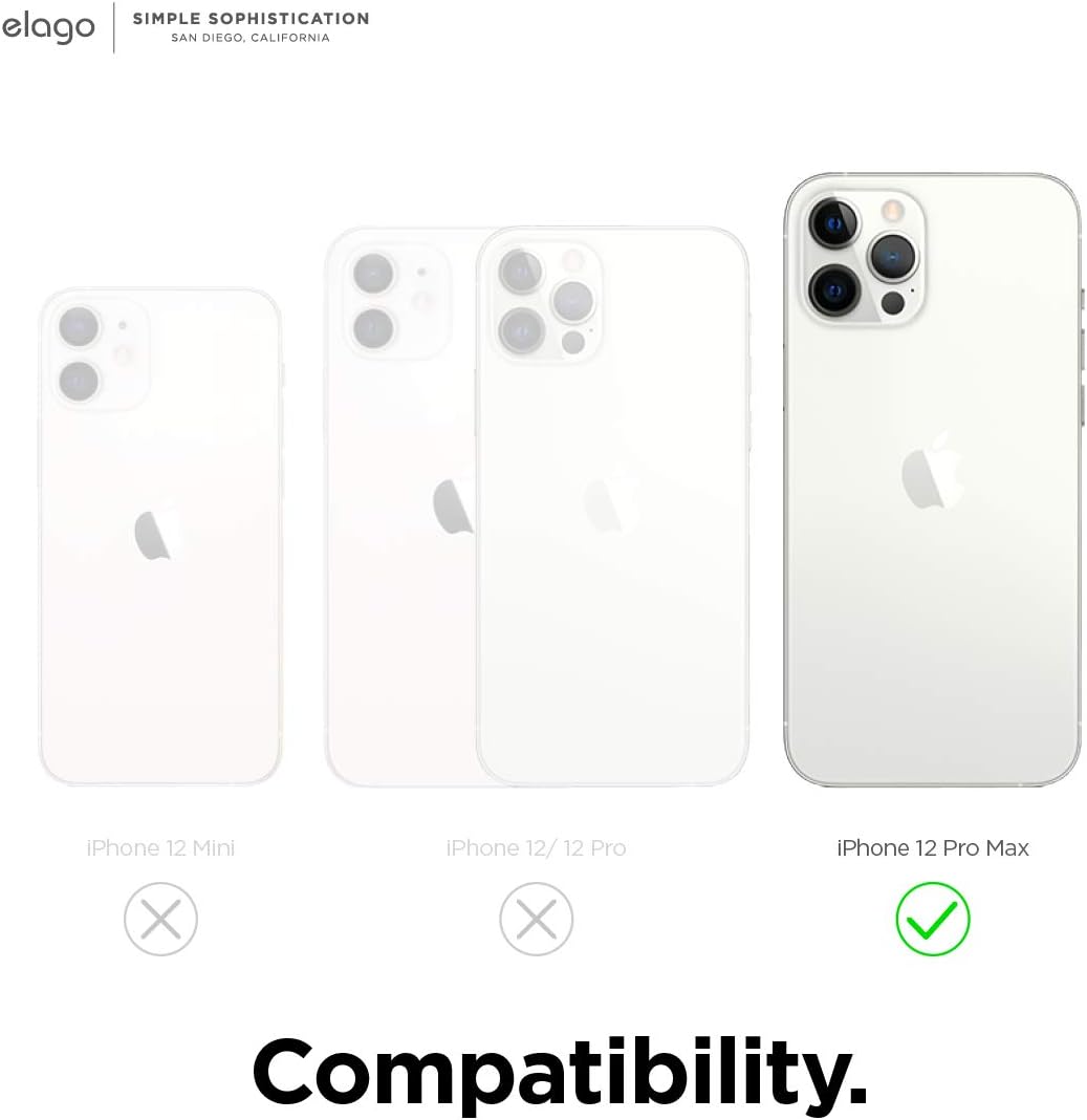 Detalle 2 de elago Coque Hybride iPhone 12 Pro Max 6,7" — Transparent anti-jaunissement