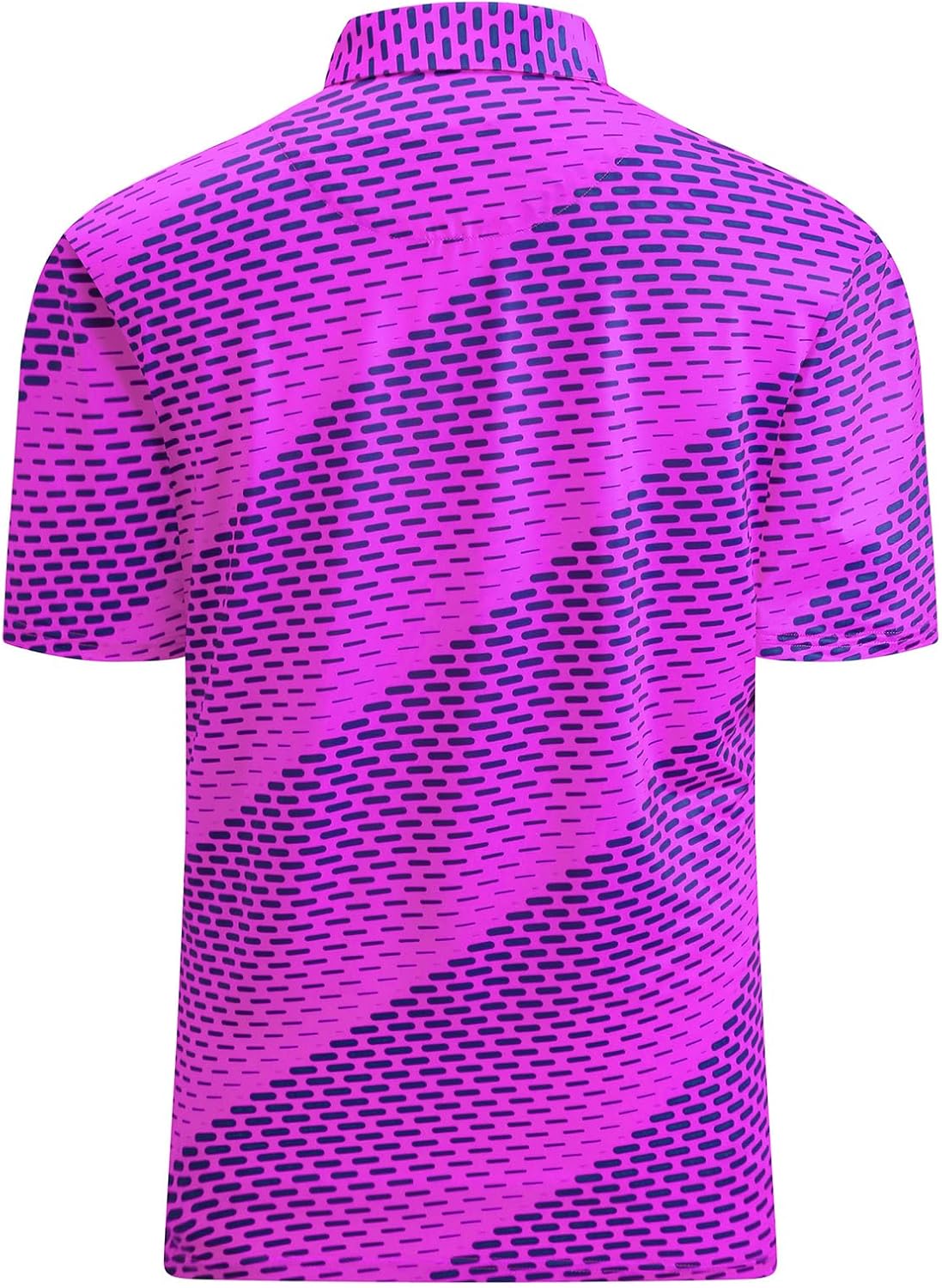 Thumbnail 2 de Hodaweisolp Men’s Dry-Fit Print Moisture-Wicking Golf Polo Shirt (Short Sleeve)