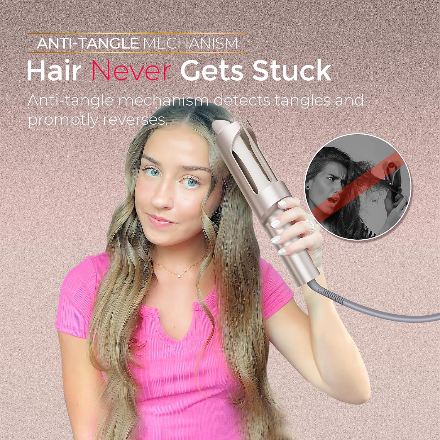 Thumbnail 5 de TYMO CurlPro Plus Hair Curler 32 mm 🎀