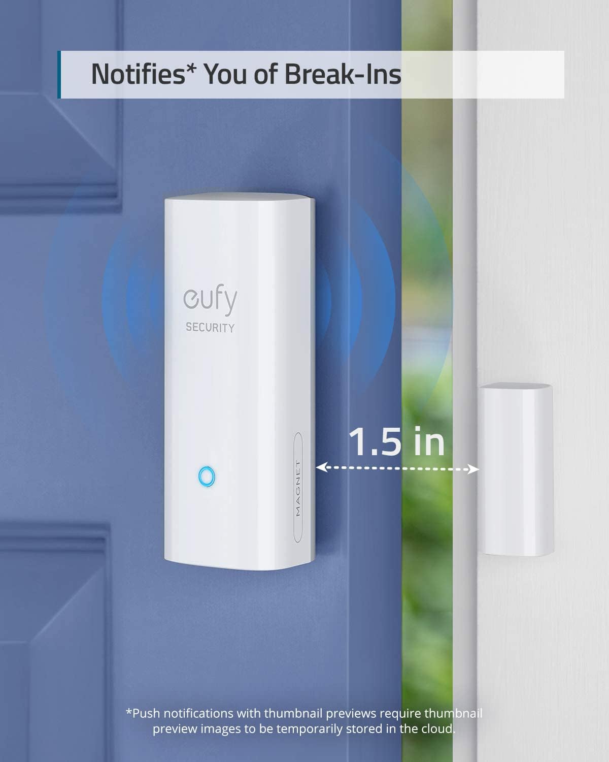 Detalle 2 de eufy Security Sensor de Puerta 2 años de batería