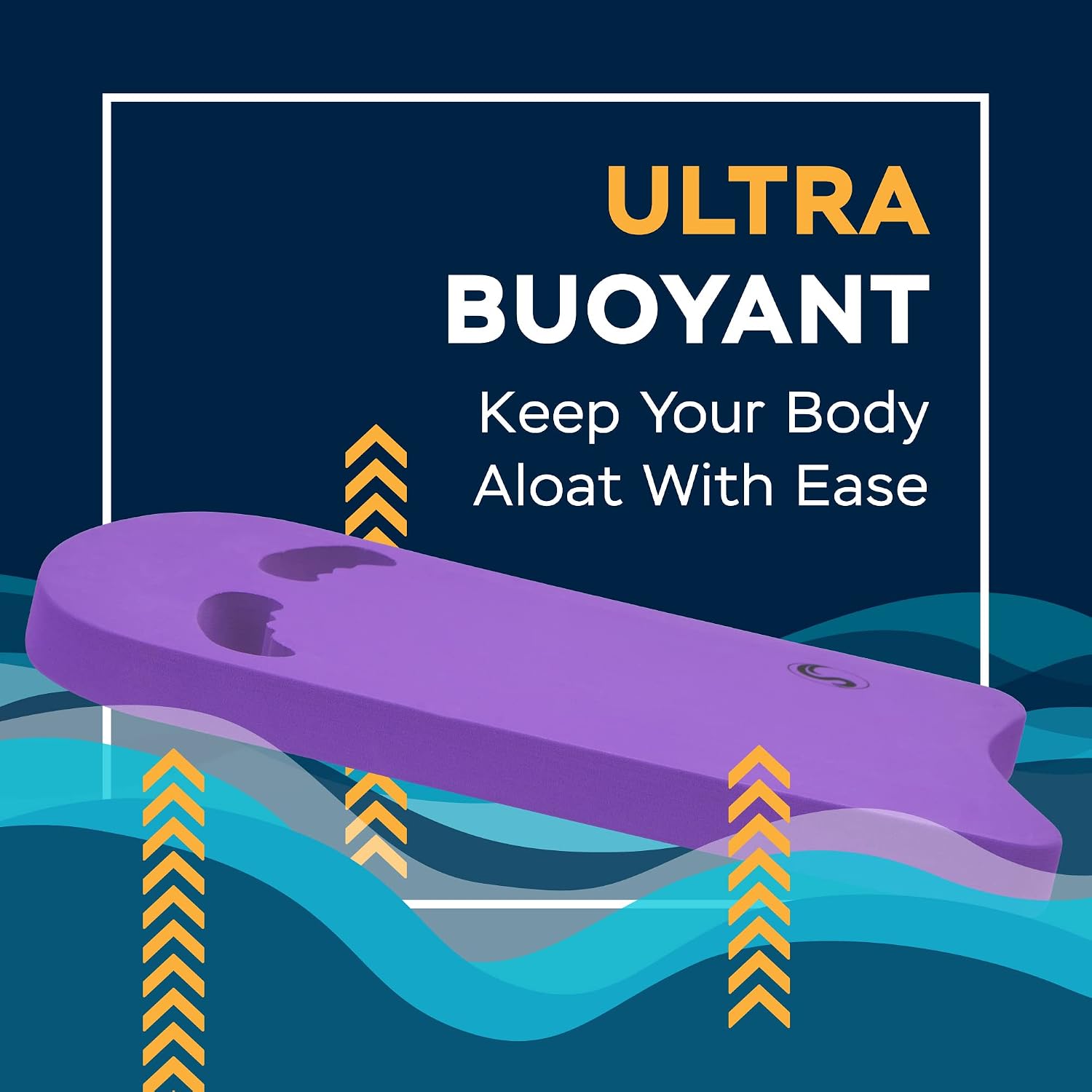 Thumbnail 4 de Sunlite Sports 1021SS-PURPLE Swimming Kickboard, EVA Foam, Ergonomic Grips