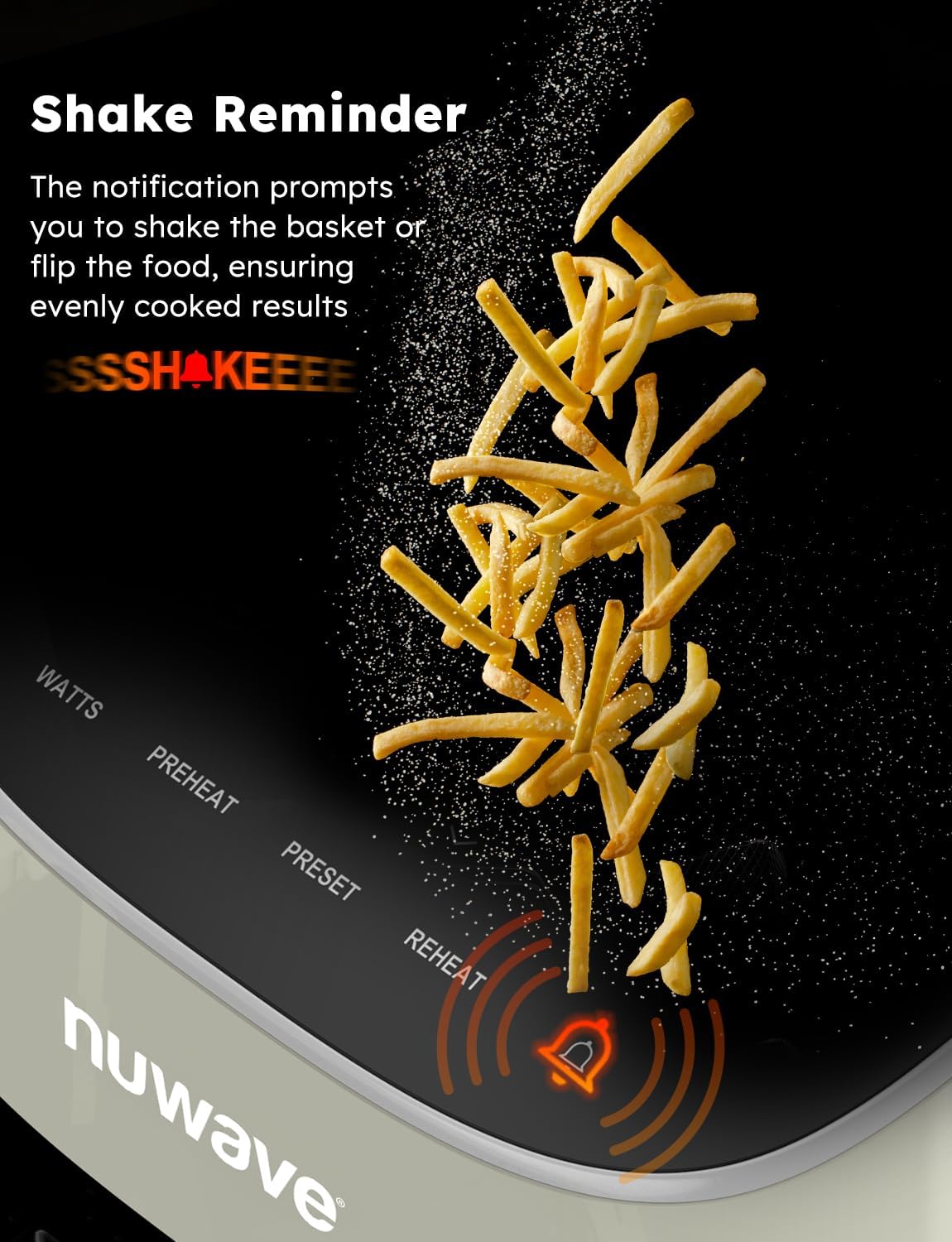 Detalle 2 de Nuwave Brio Plus 8 Qt Air Fryer with Digital Touchscreen 🍟