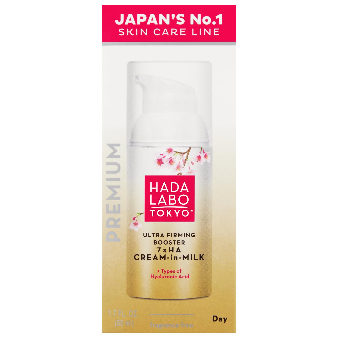 Thumbnail 1 de Hada Labo Tokyo Premium Tagescreme Ultra Reafirmierend & Feuchtigkeitsspendend mit Hyaluronsäure (50 ml)