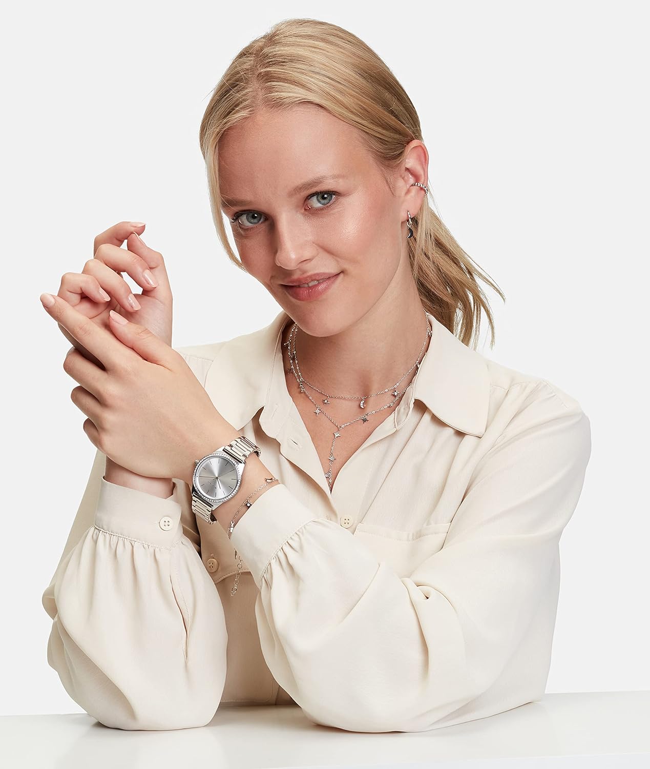 Thumbnail 4 de Tamaris Damenuhr „Große“ sportlich-elegant (Armbanduhr 38 mm) mit Mineralglas