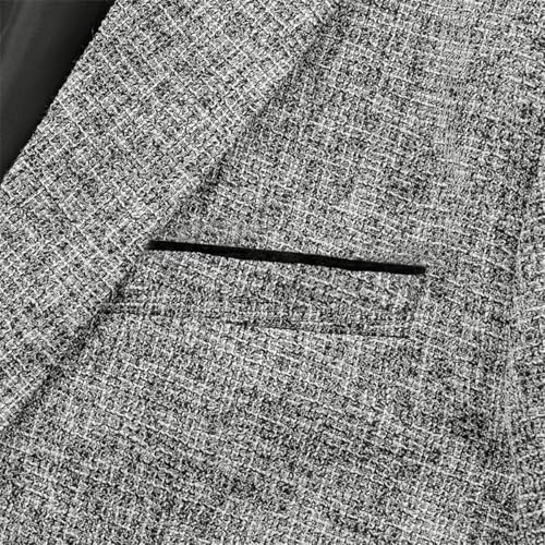 Thumbnail 4 de Allthemen Mens Casual Slim Fit 1‑Button Blazer