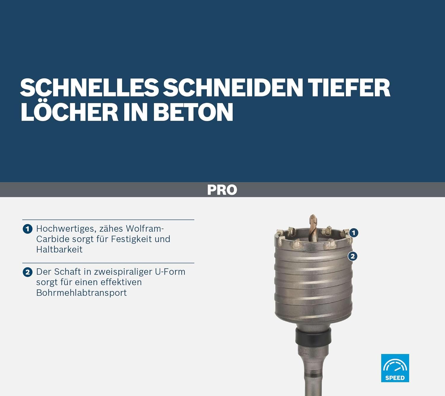 Thumbnail 4 de Bosch 1x PRO SDS max-5 Core Cutter, monobloc Ø 82 mm – Fiche conseil d'achat