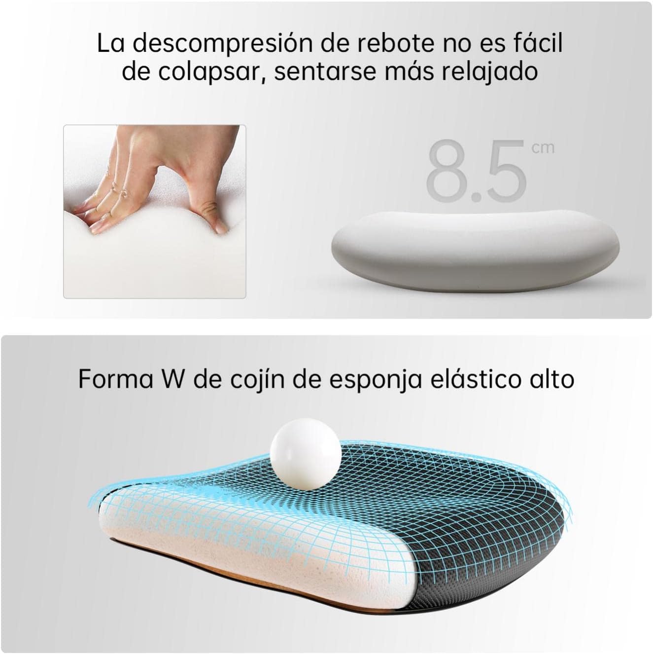 Detalle 2 de SIHOO M18 Silla Ergonómica