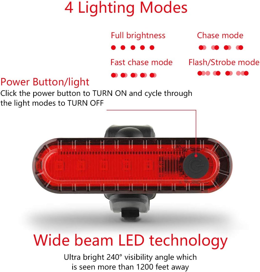 Thumbnail 4 de Volcano Eye Rear Bike Lights 2 Pack