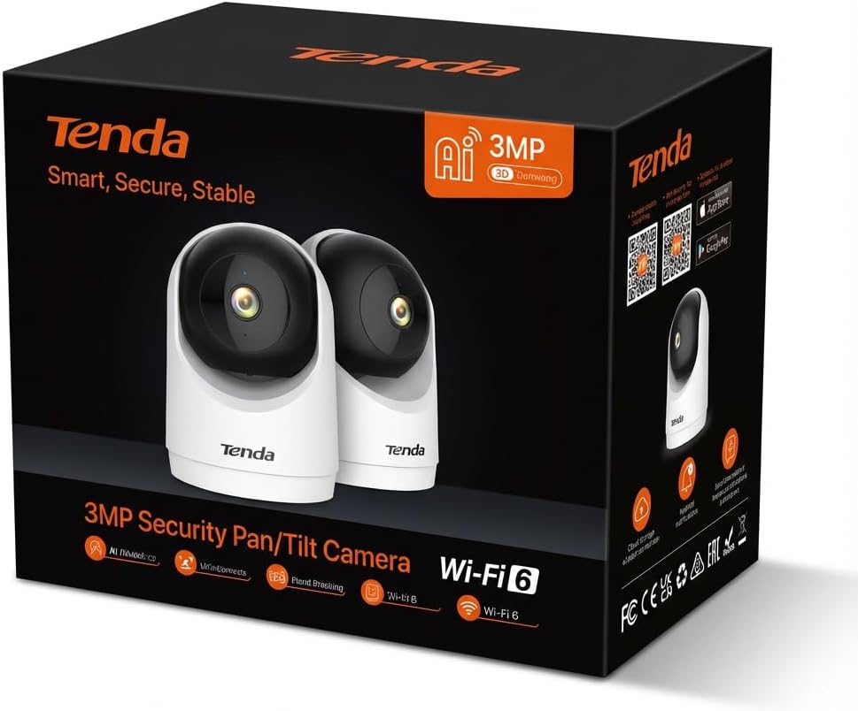 Thumbnail 6 de Tenda CP3V3.0 Telecamera interna 3MP con visione notturna