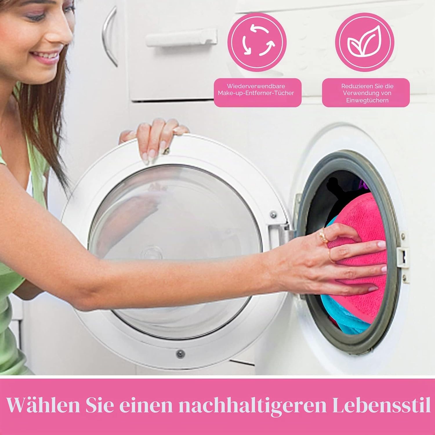 Thumbnail 5 de Orighty Make-up-Entferner-Tücher – 12 Stück, wiederverwendbare Make-up-Entferner-Pads