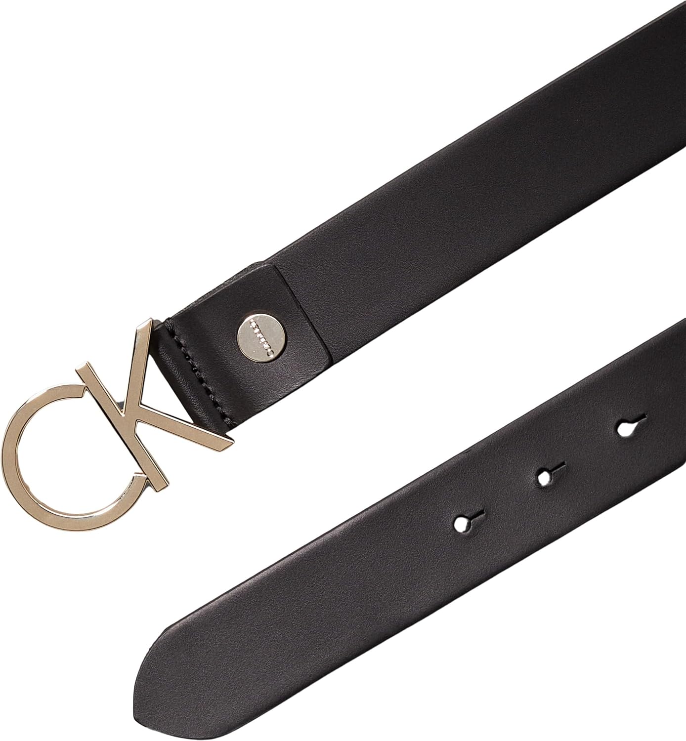 Thumbnail 1 de Calvin Klein Ceinture Femme CK Logo Belt 3,5 cm en Cuir – élegante et intemporelle