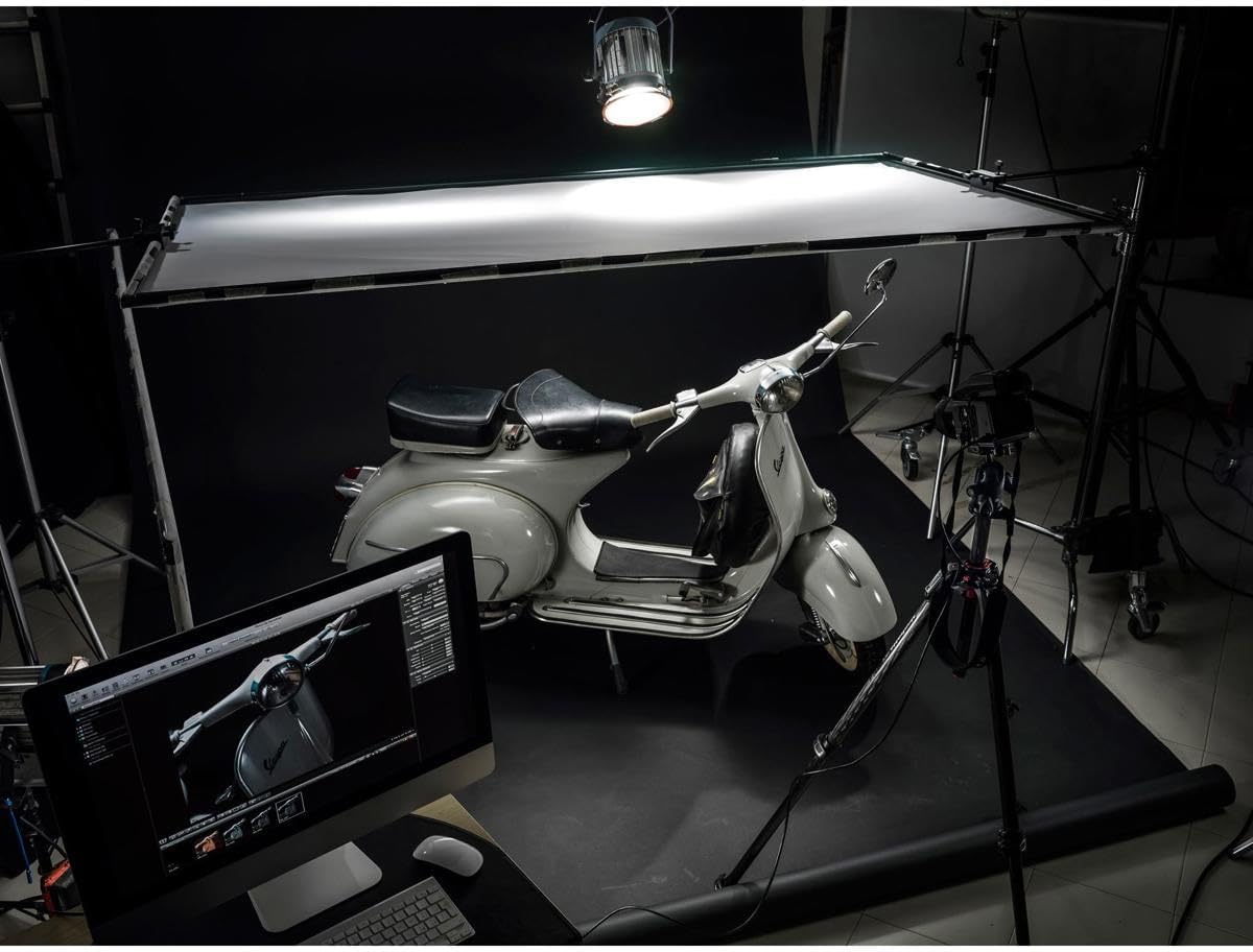 Detalle de Manfrotto MT055XPRO3: treppiede in alluminio a 3 sezioni, ergonomico e versatile per DSLR, Mirrorless e compatte