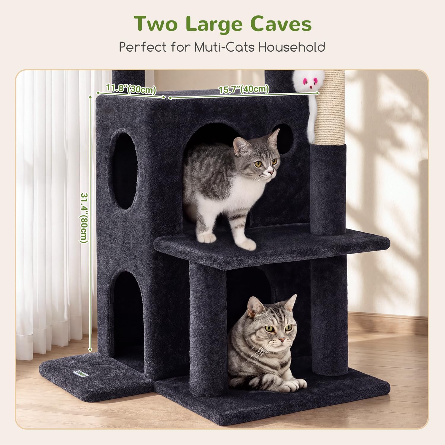 Detalle 2 de Globlazer Cat Tree 50-inch