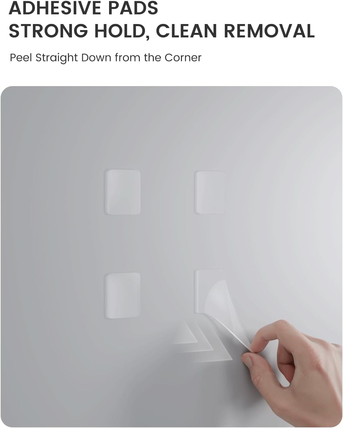 Thumbnail 6 de Fluxynara Cork Board Alternative Felt Strip Board 8-Pack (33x5 cm) – Linen Dusk