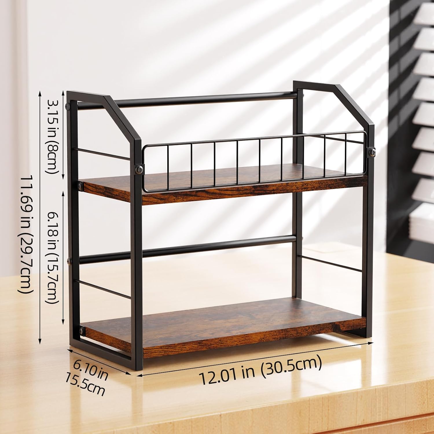 Thumbnail 2 de TJ.MOREE 2 Tier CD Holder, 60 CDs storage