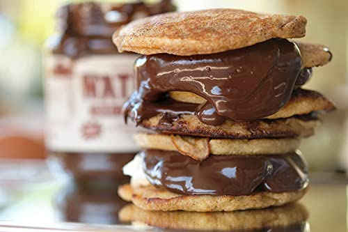 Detalle 1 de NATRULY Crema de Avellanas y Cacao sin azúcar y sin edulcorantes (43% avellana) – Pack 2 × 285 g