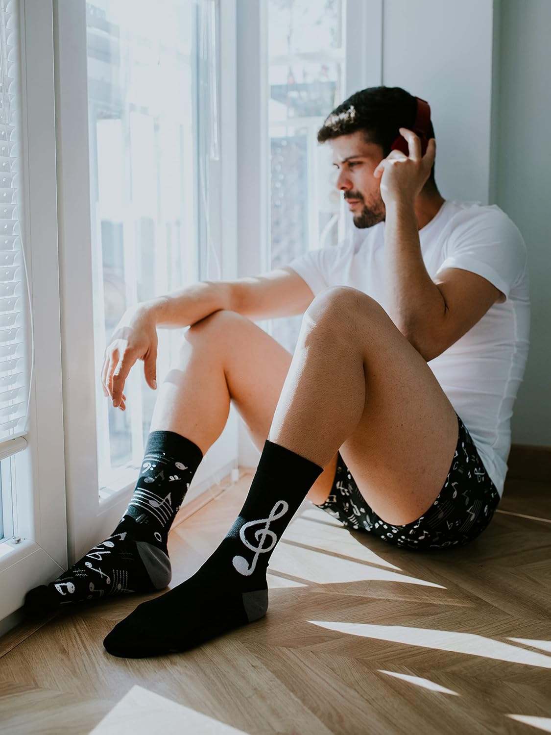 Detalle de Dedoles Socken Unisex (Damen, Herren & Kinder) aus Baumwolle – viele lustige Designs, links/rechts, als 1 Paar