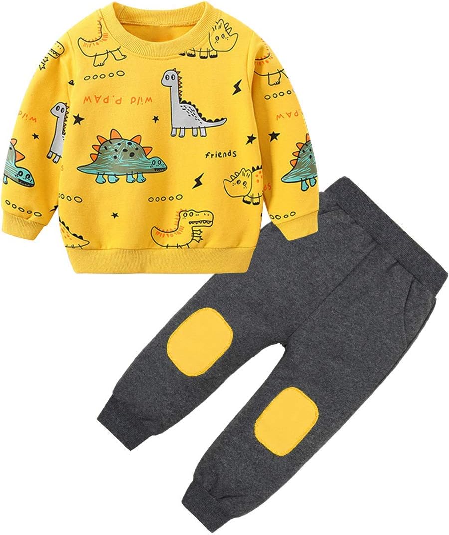 Detalle de DISAUR Toddler Boy Sweatshirt and Pants Set, Size 2-6