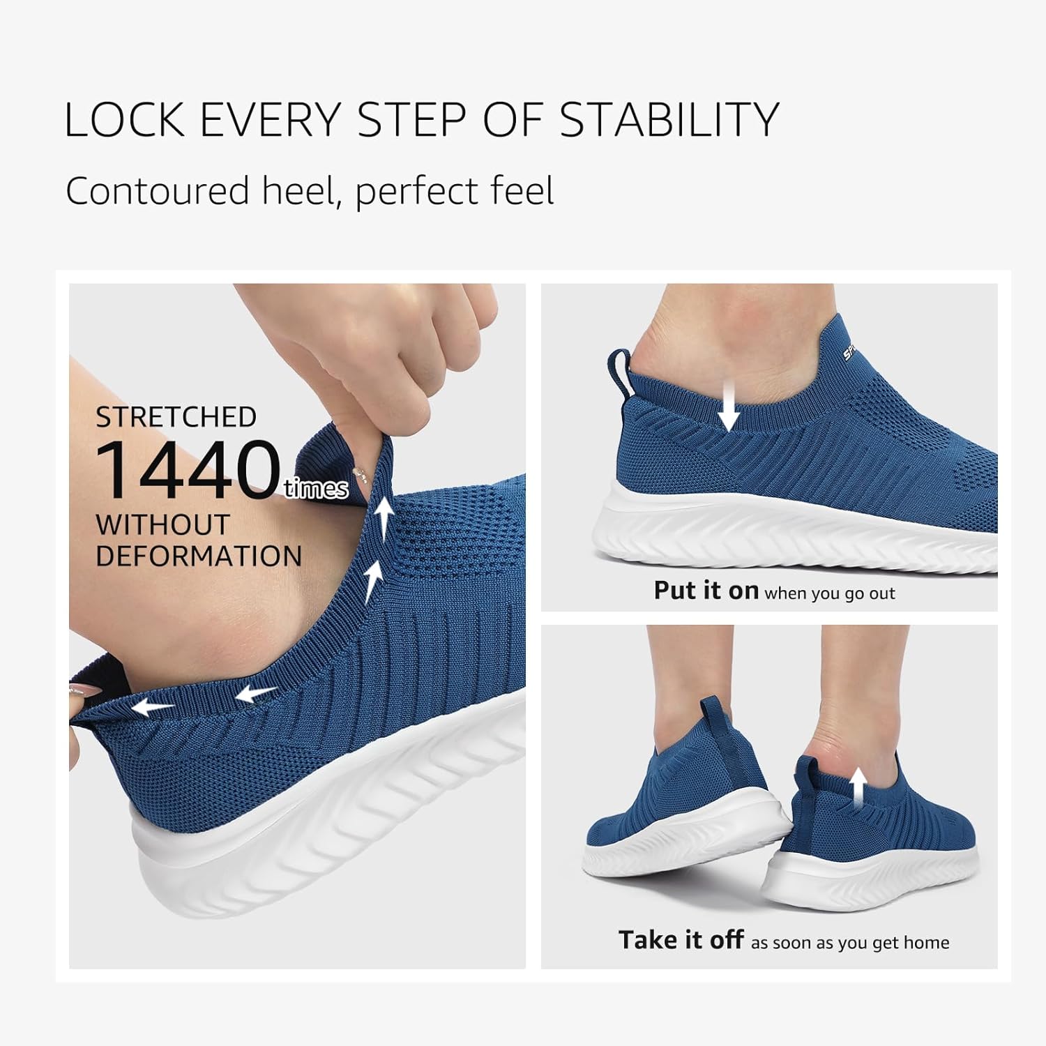 Thumbnail 3 de HKR Basket Femme Respirantes – Chaussures Running Légères (35-42EU)