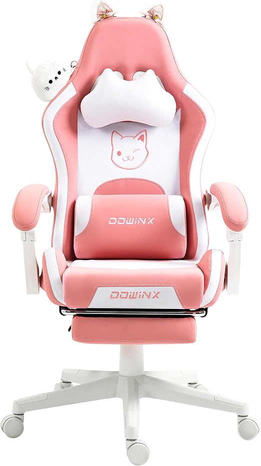 Detalle de Dowinx Silla Gamer Ergonómica para Máxima Comodidad