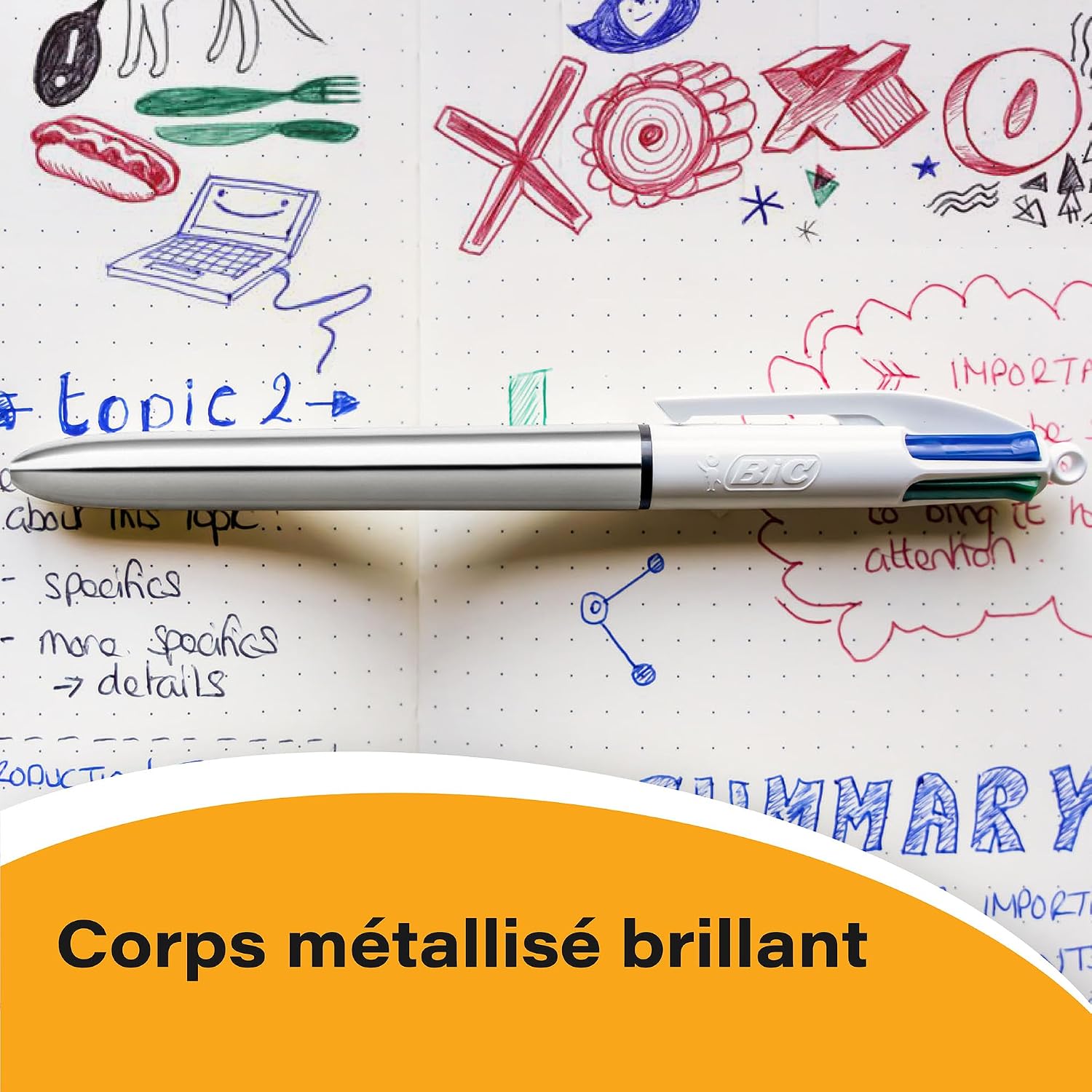 Detalle de BIC 4 Couleurs stylo 4 couleurs 5 đź–Š