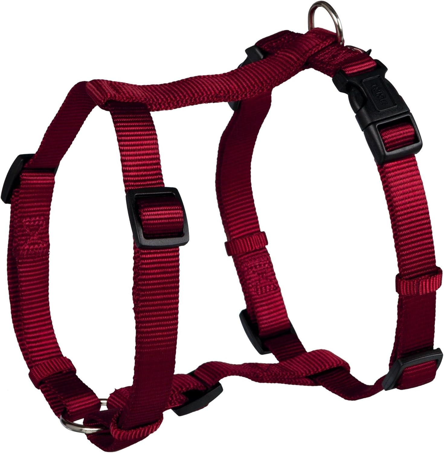 Detalle 2 de Pettorina ad H Trixie 203403 Premium, rosso, taglia M-L (52–75 cm, 20 mm) per cani