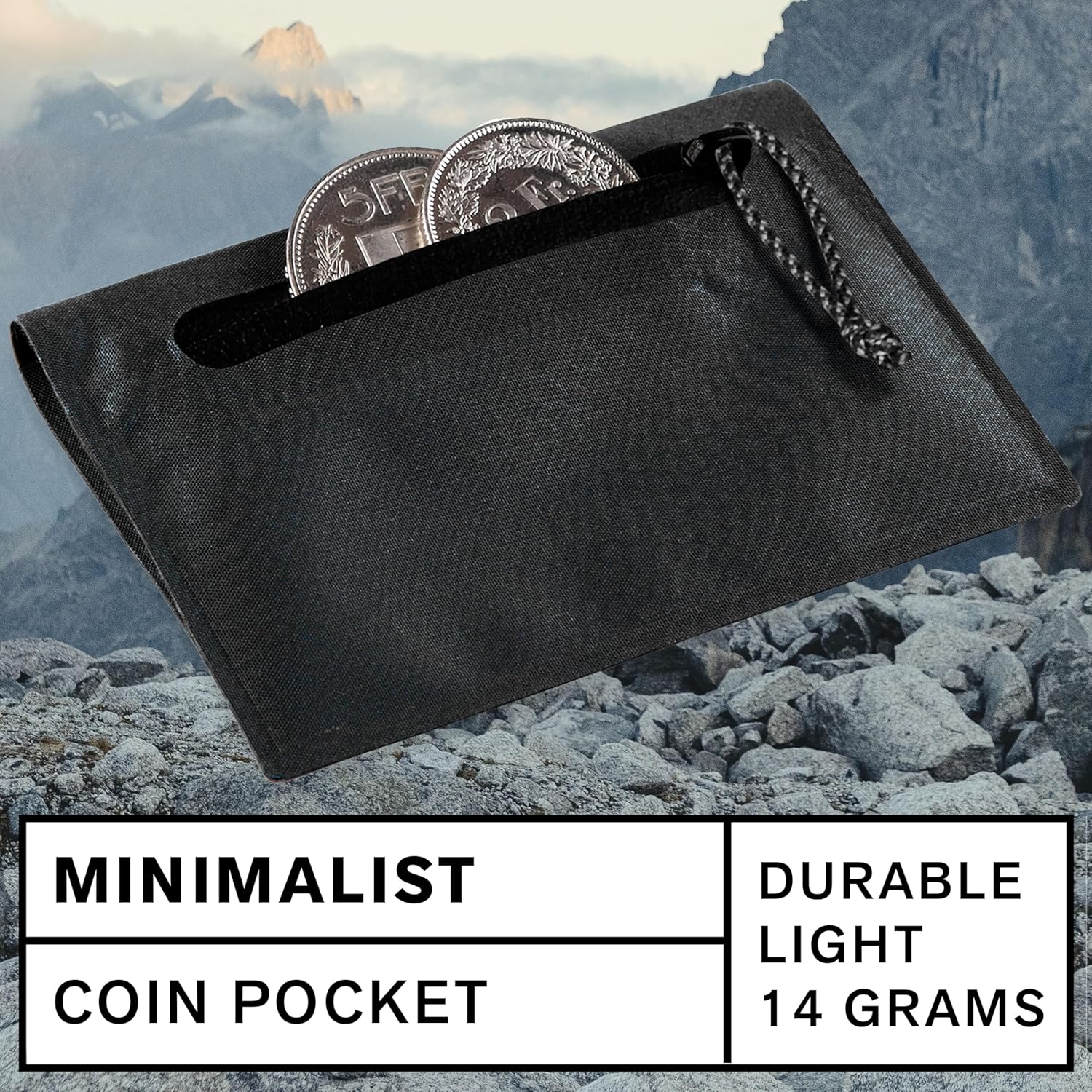 Detalle de Mammut Smart Wallet Ultralight Portemonnaie – kompakt, wetterfest und zuverlässig