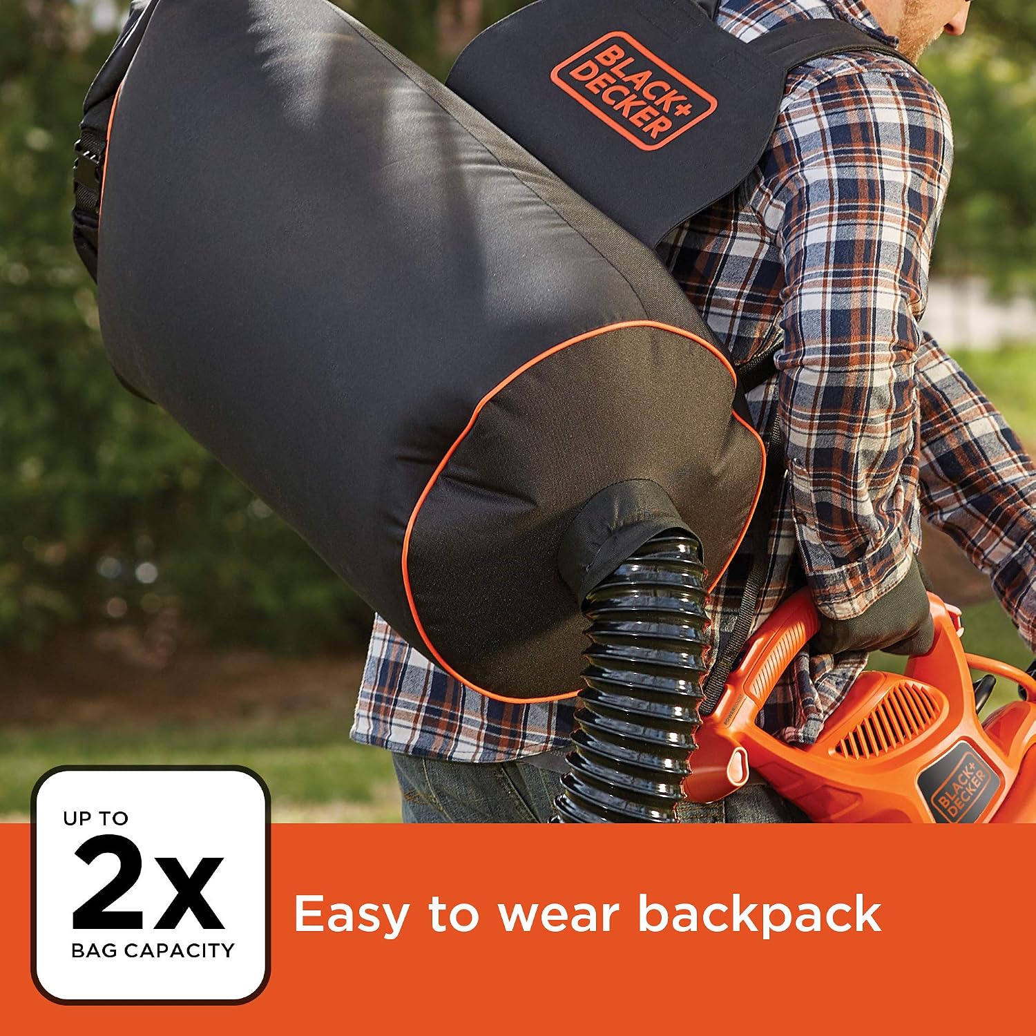 Detalle de BLACK+DECKER Leaf Blower Vacuum BEBL7000-CA