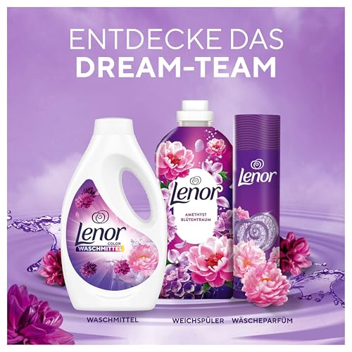 Detalle 2 de Lenor Flüssigwaschmittel Amethyst – 100 Wäschen, flüssig