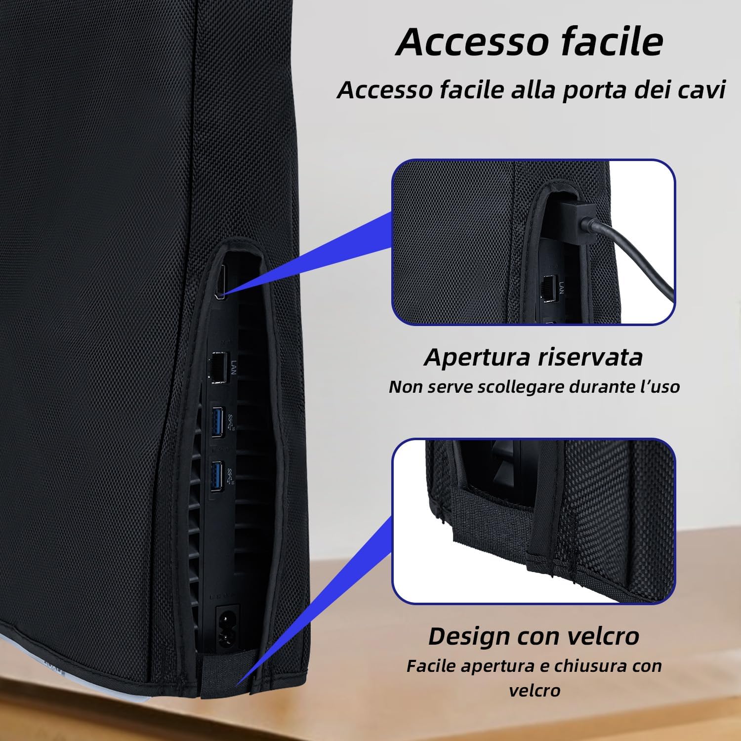 Thumbnail 6 de Wigearss Copertura Antipolvere per PS5 Slim