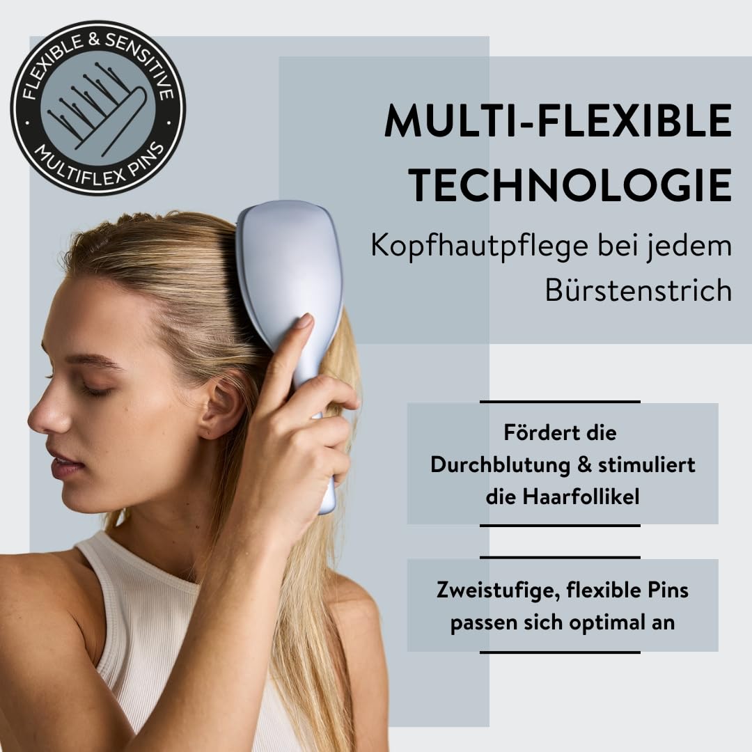 Detalle de PARSA Beauty Hair ID Anti-Hairloss Haarbürste – schonende Bürste für dünnes Haar