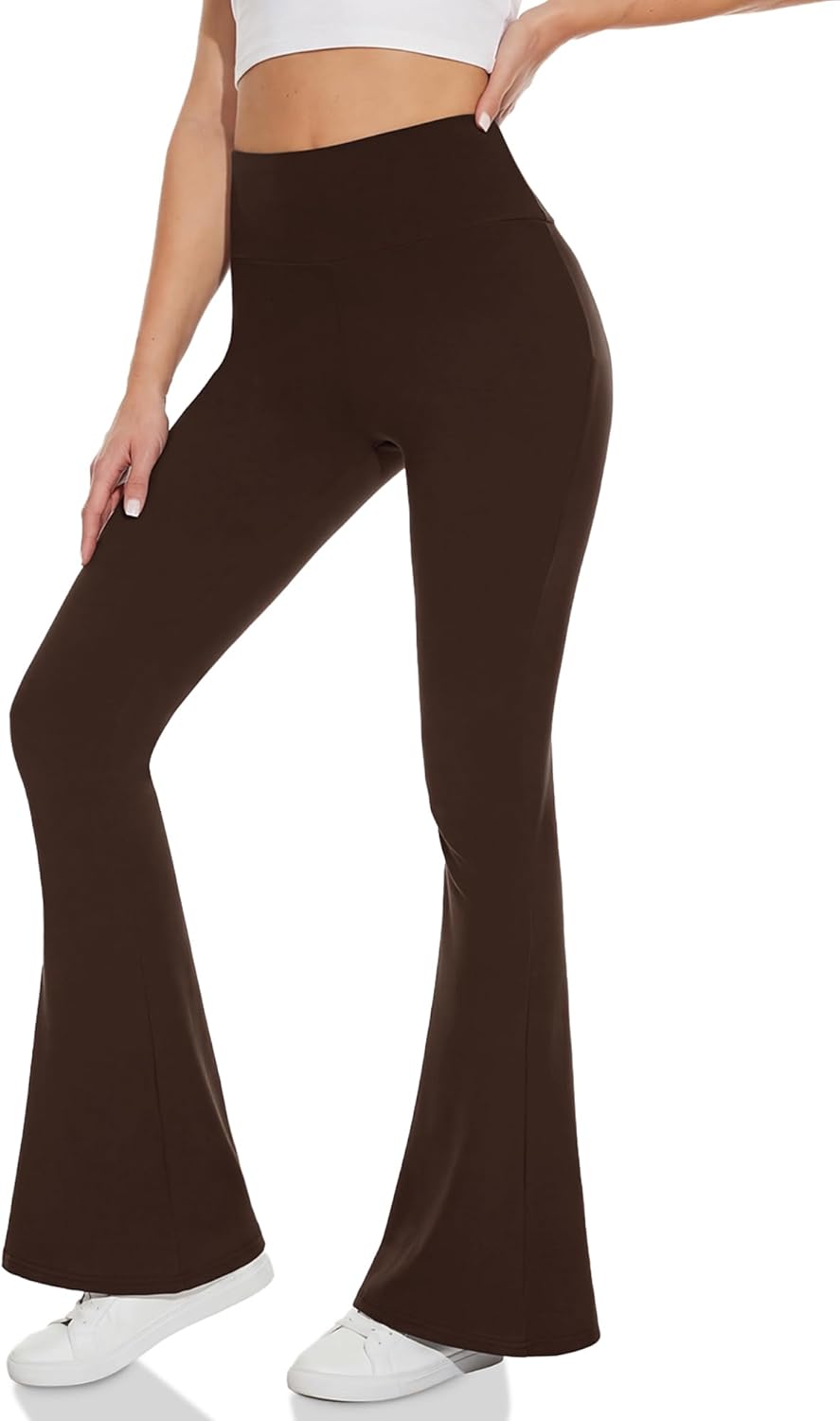 Thumbnail 6 de HIPOWER Yoga Pants for Women: High-Waisted Flared Leggings with Tummy Control