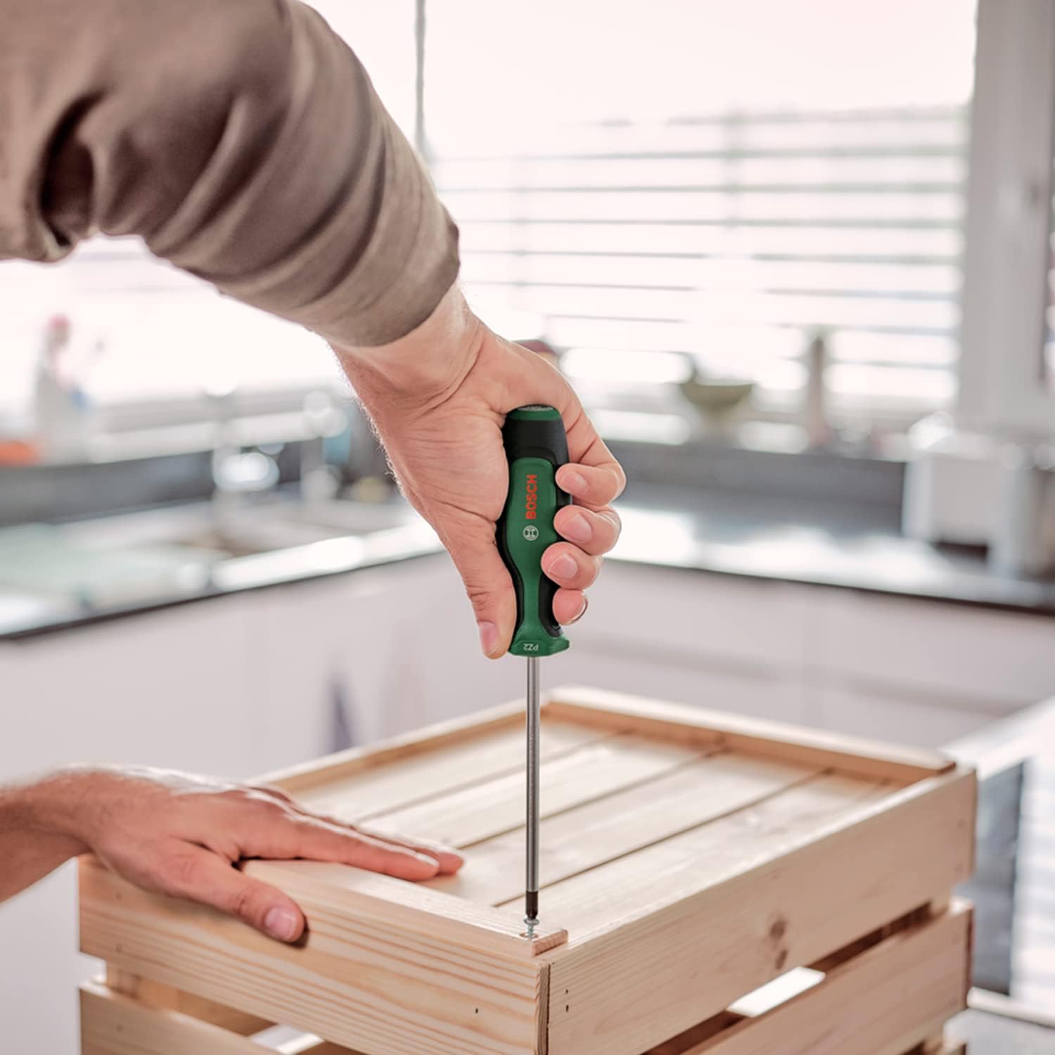 Thumbnail 1 de Bosch Screwdriver Set 8-Piece: High-Performance S2 Steel, Softgrip and Magnetic Tips