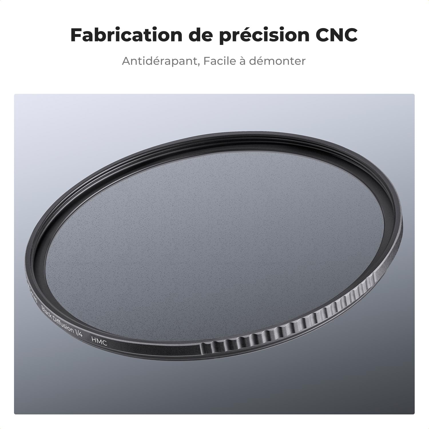 Thumbnail 5 de K&F CONCEPT Filtre Black Diffusion 1/4 67mm