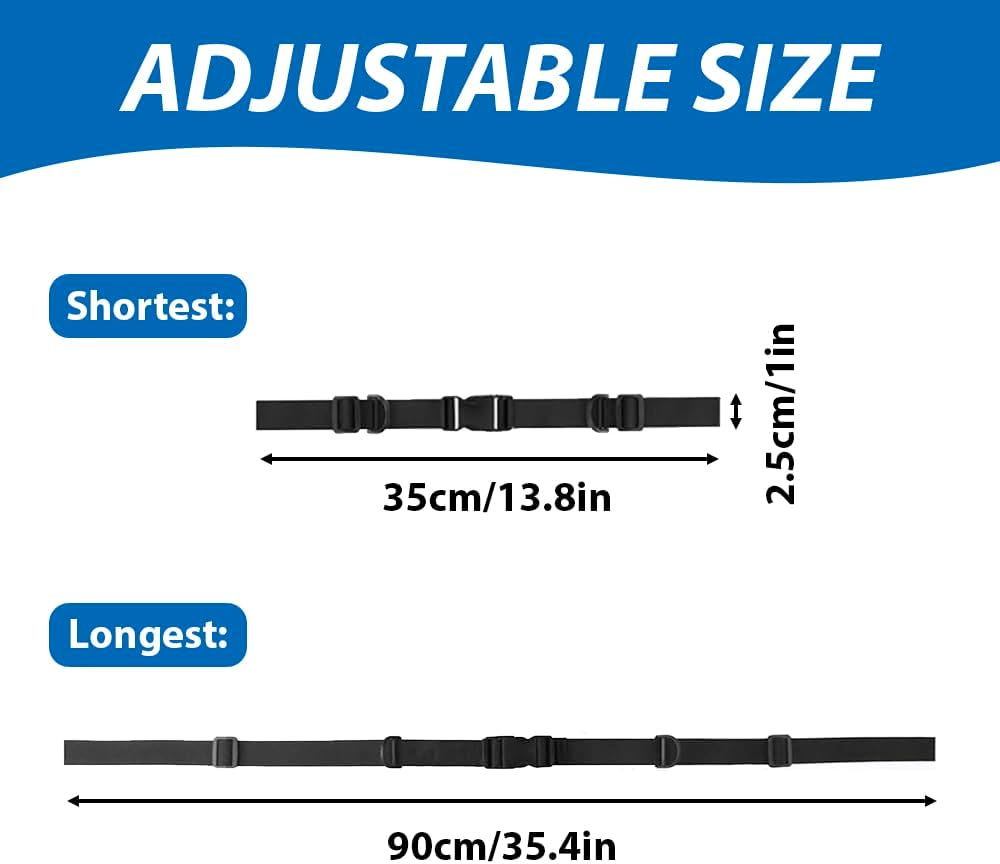 Thumbnail 1 de RcialrH 2 Pairs Chest Straps for Backpacks – Adjustable Sternum Straps with Quick Release