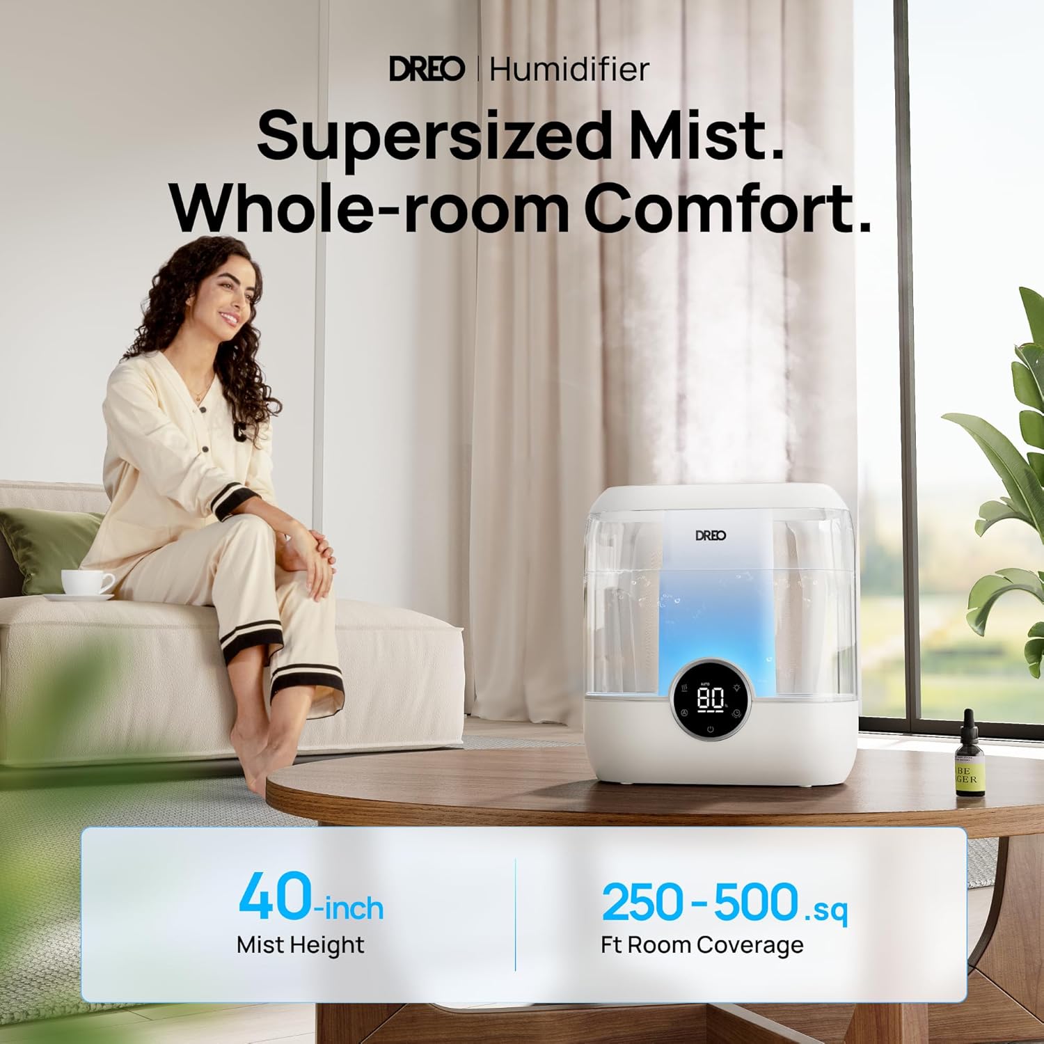 Thumbnail 1 de Dreo 6L Top-Fill Humidifier for Large Rooms 💧