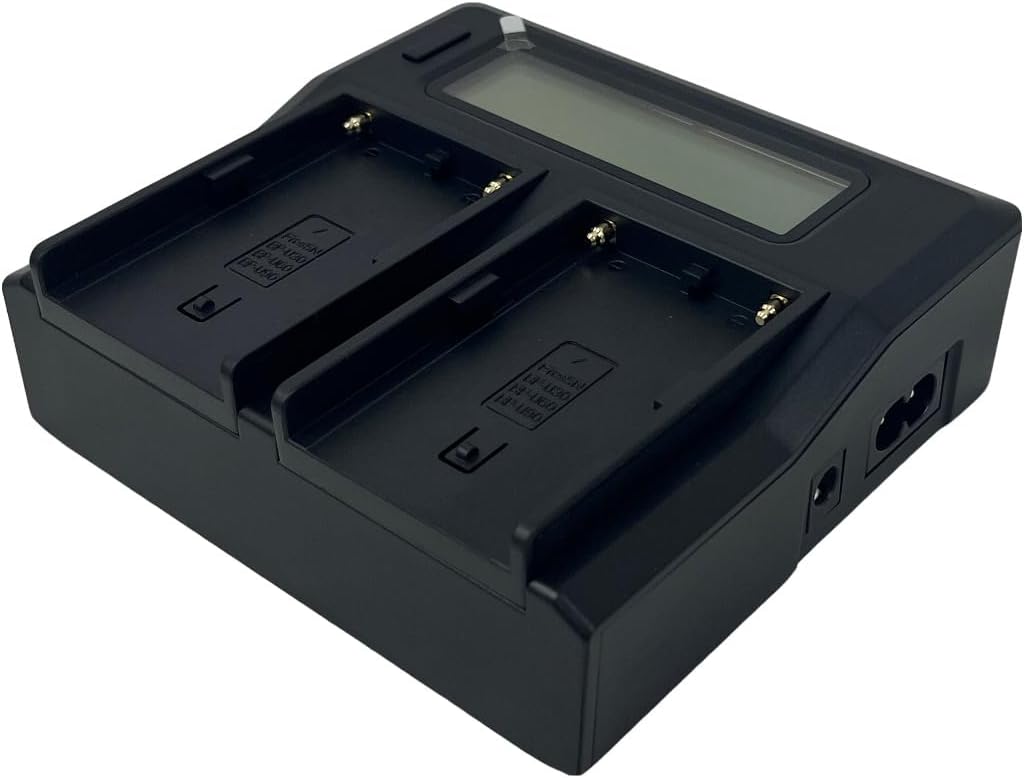 Detalle de Dual LCD Camera Battery Quick Charger for BP-911 to BP-975