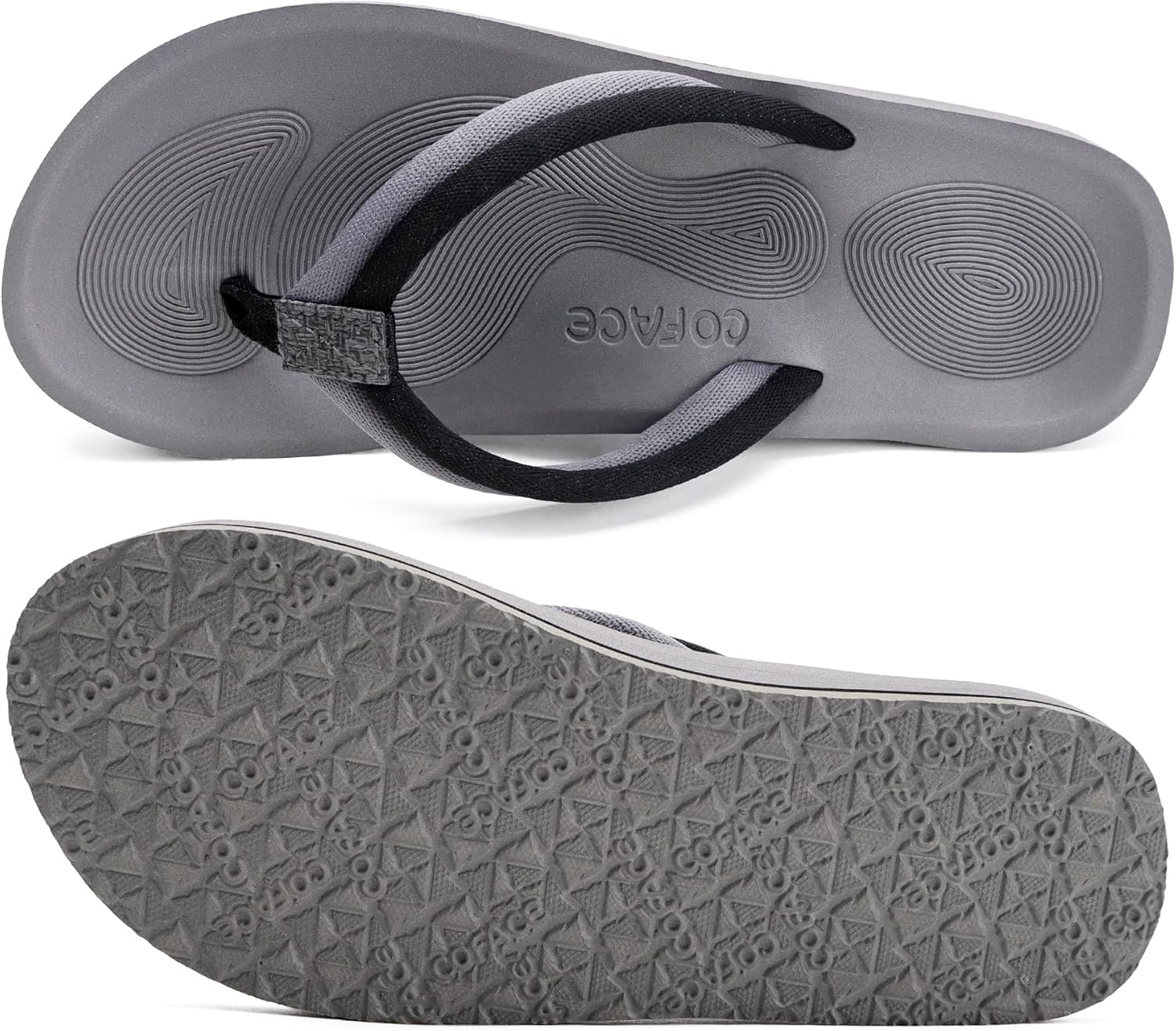 Thumbnail 6 de COFACE Women's Flip Flops with Arch Support – Lightweight Beach Thongs