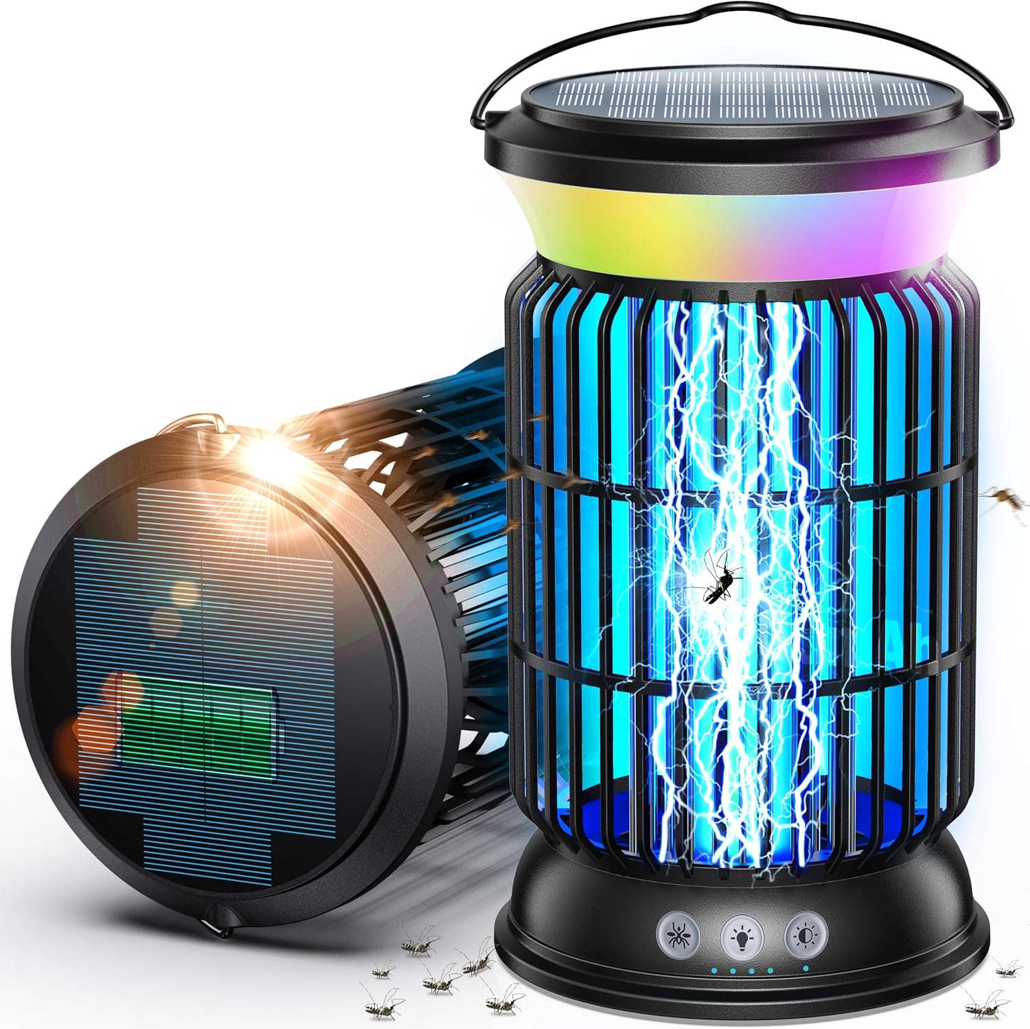 Detalle de Sayneep Solar Bug Zapper 6000mAh