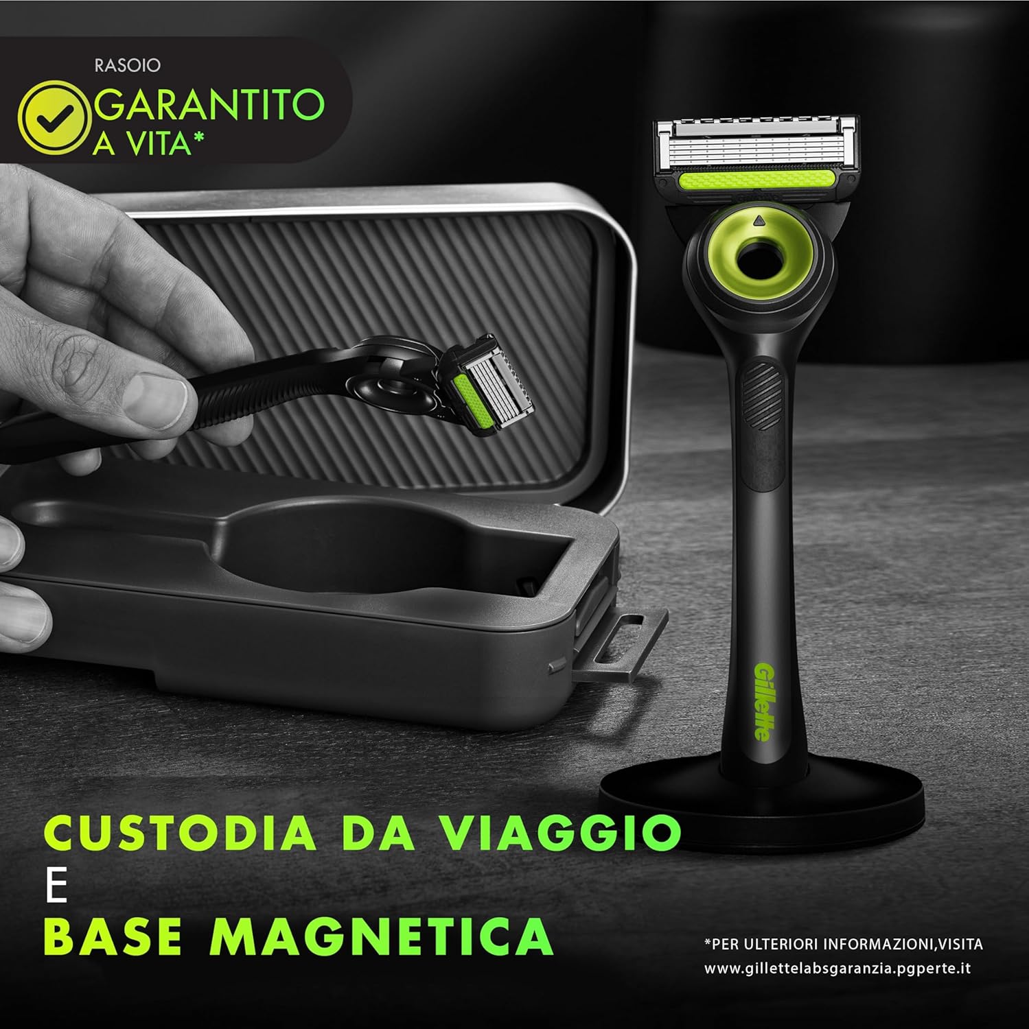 Detalle 2 de Gillette LABS RASOIO UOMO 2 lamette 🪒