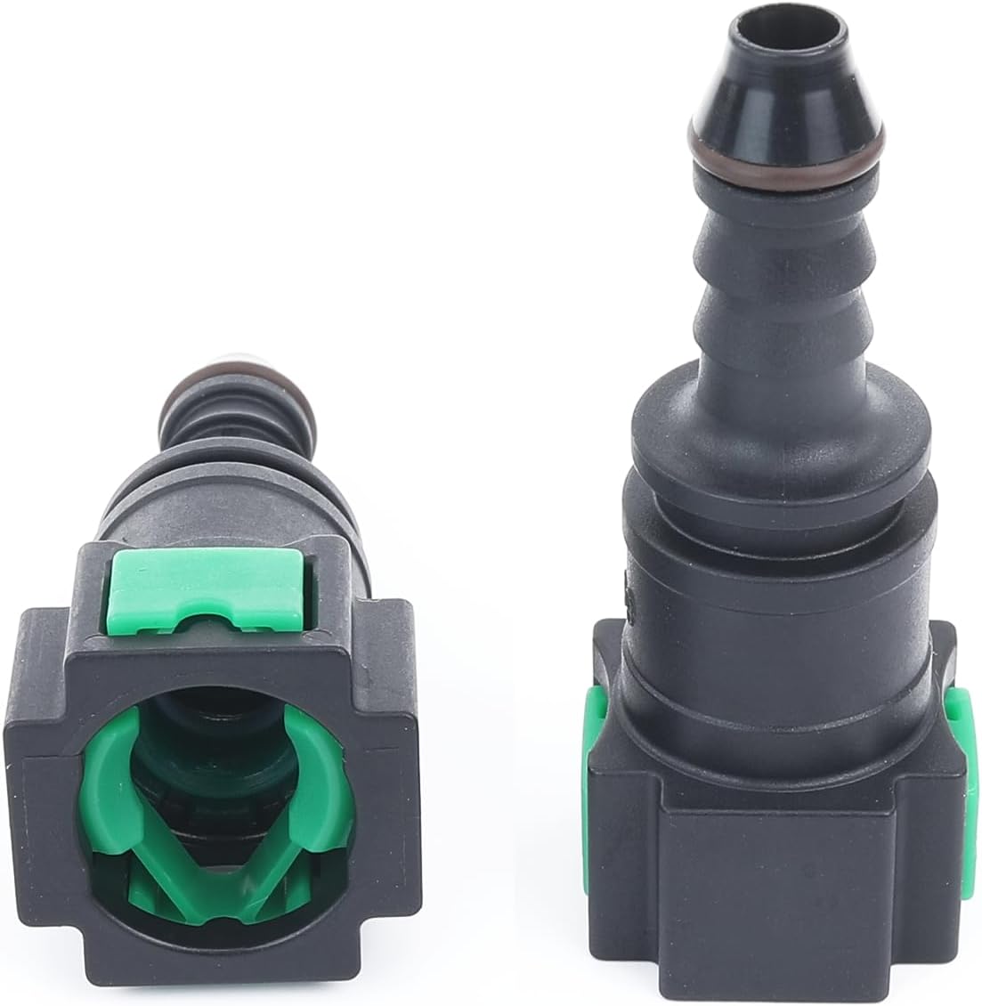 Thumbnail 1 de AC Performance Plastic Fuel Quick Connector (Female 5/16" tube to Male 5/16" barb) – Pack of 2