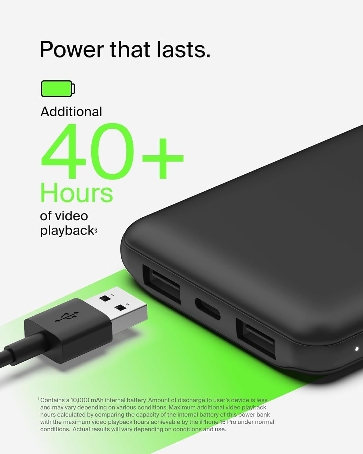 Thumbnail 2 de Belkin Batterie externe BoostCharge 10000mAh