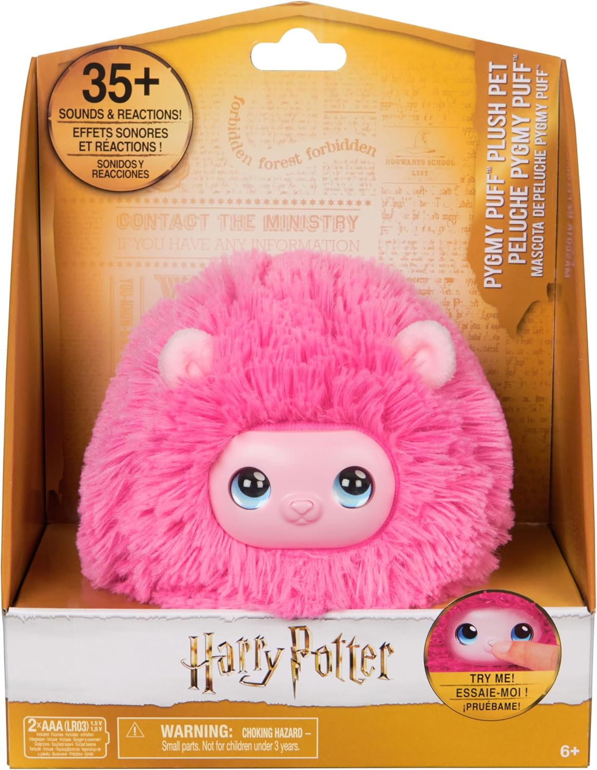 Thumbnail 6 de Harry Potter Minimuff en Peluche interactive — plus de 35 sons et réactions, dès 6 ans