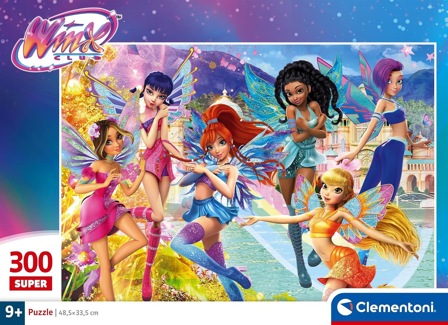 Detalle 2 de Clementoni Winx 2025 Puzzle mit 300 Teilen