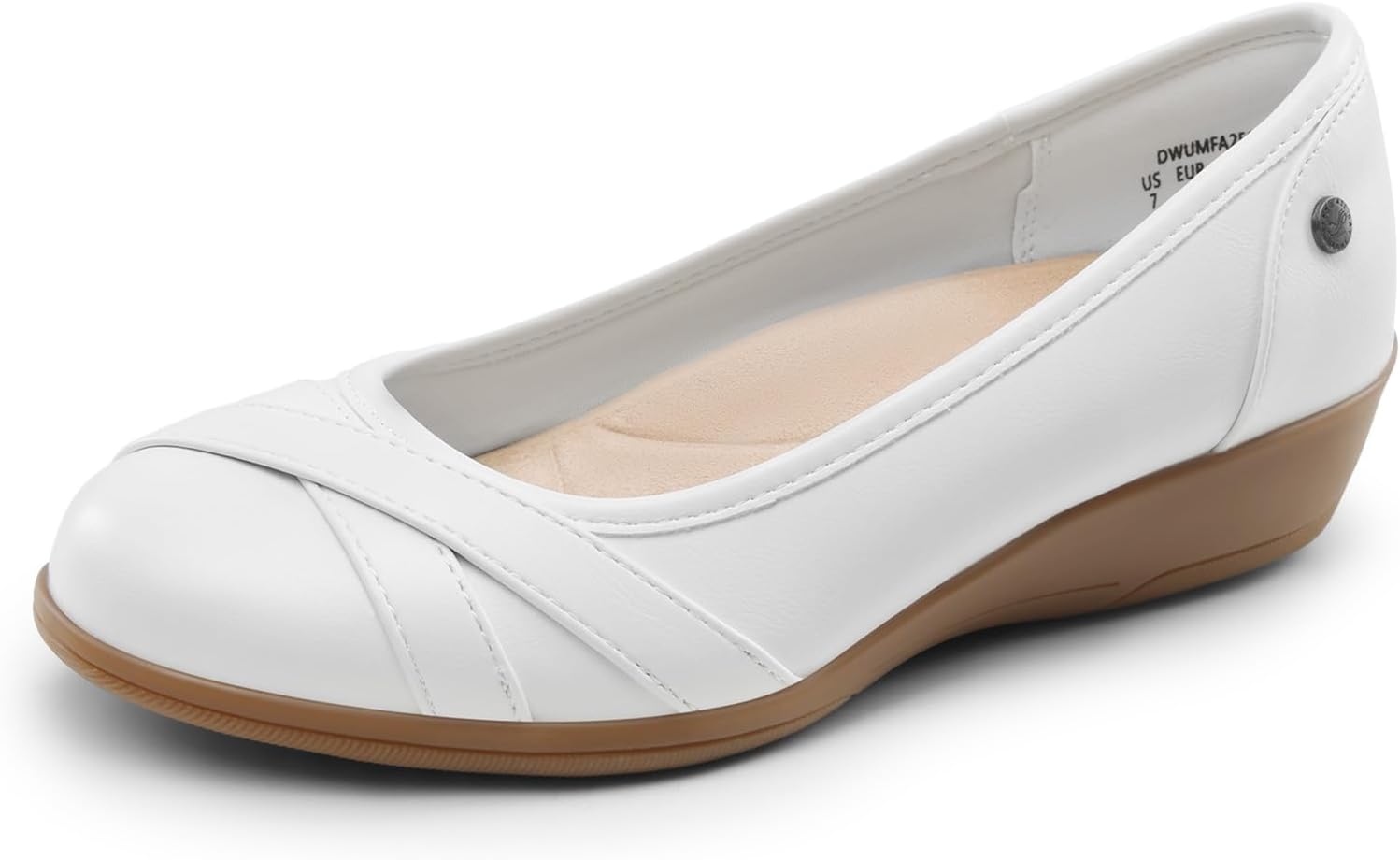 Detalle de DREAM PAIRS Women's Ballet Flats with 1.5-inch Wedge Heel