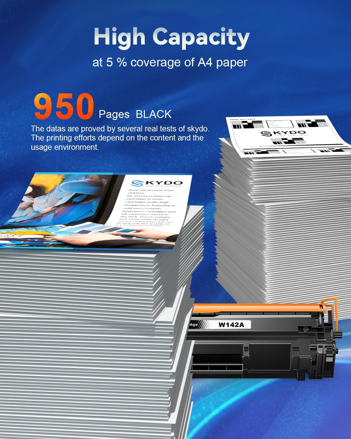 Detalle 2 de Toner 142A avec Puce – Noir compatible HP 142A W1420A pour HP LaserJet M110/M140 (MFP) et M139
