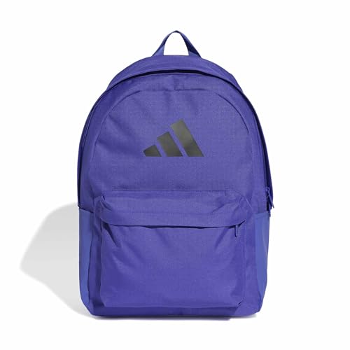Detalle de Backpack Classic 3Bars de adidas para adulto, Pure Purple/negro