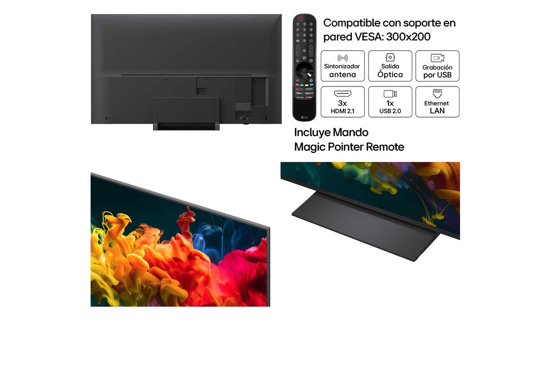 Thumbnail 2 de LG QNED evo MiniLED AI QNED8E 65'' (65QNED8EB3B.80E) – 4K 2026